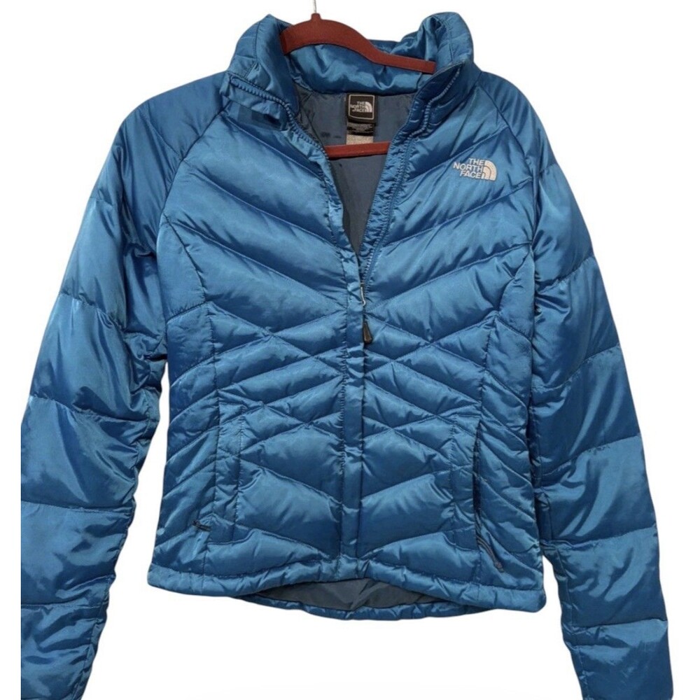 The North Face Aconcagua 550-fill down puffer jacket Teal Blue XS